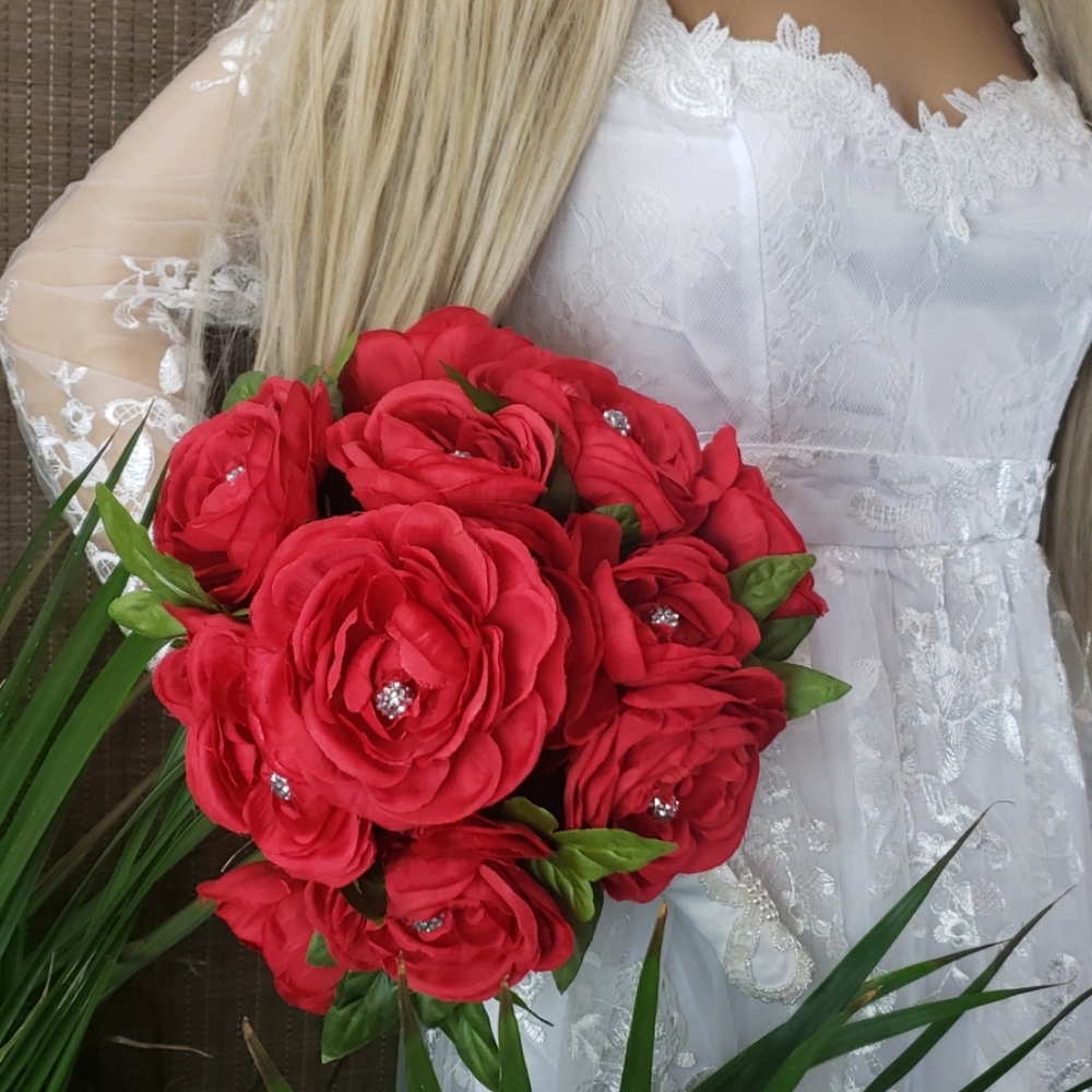 Bride's Rose Bouquet